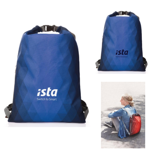 Leichter, innovativer Rucksack mit Rauten-Dekor 