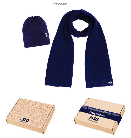 Schal und Mütze set